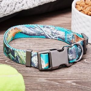 Vibrant Life Strategy Teal Camo Collar